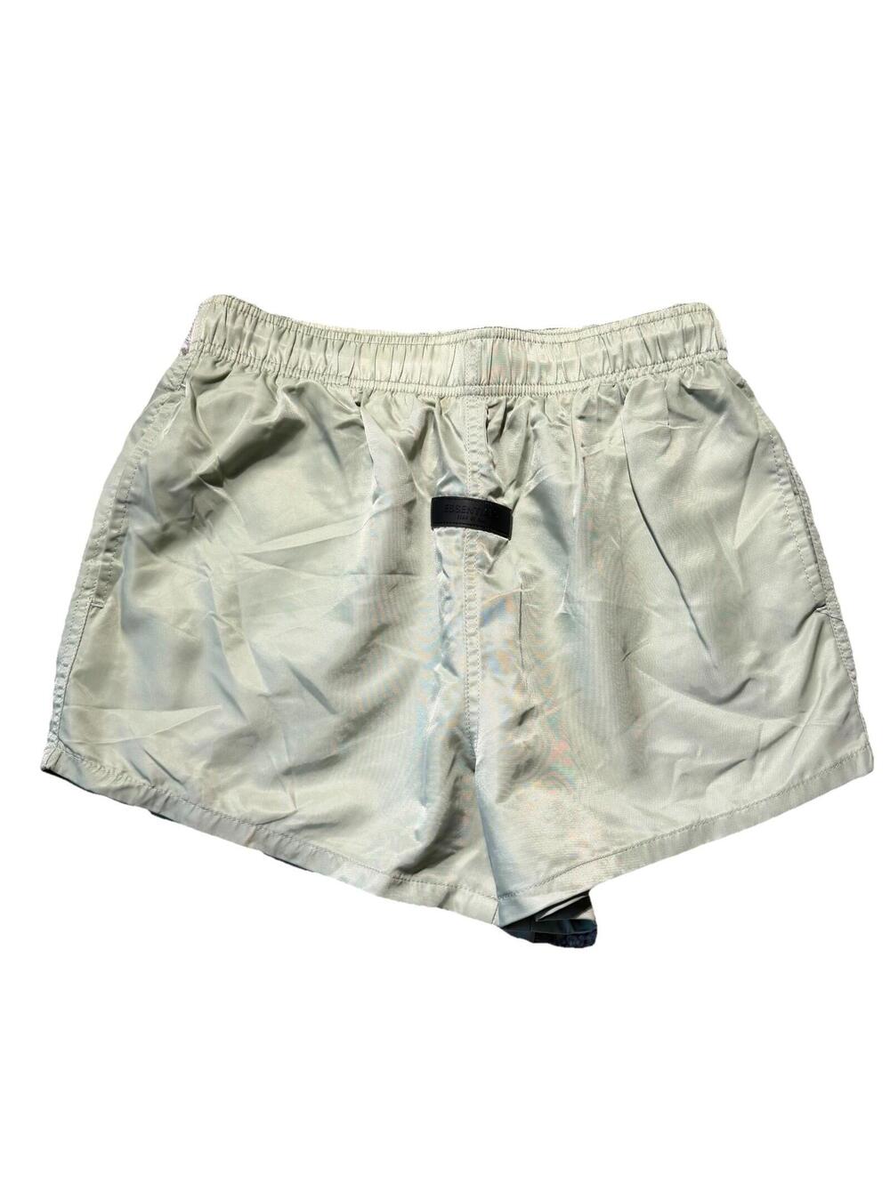 Fear Of God Essential Shorts Mens XS Nylon Running 3” Green Workout Gym